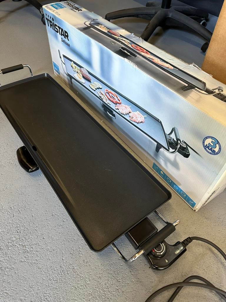 Bakplaat XL 70 cm., Witgoed en Apparatuur, Grillplaten, Ophalen of Verzenden, Gebruikt, Tafelgrill