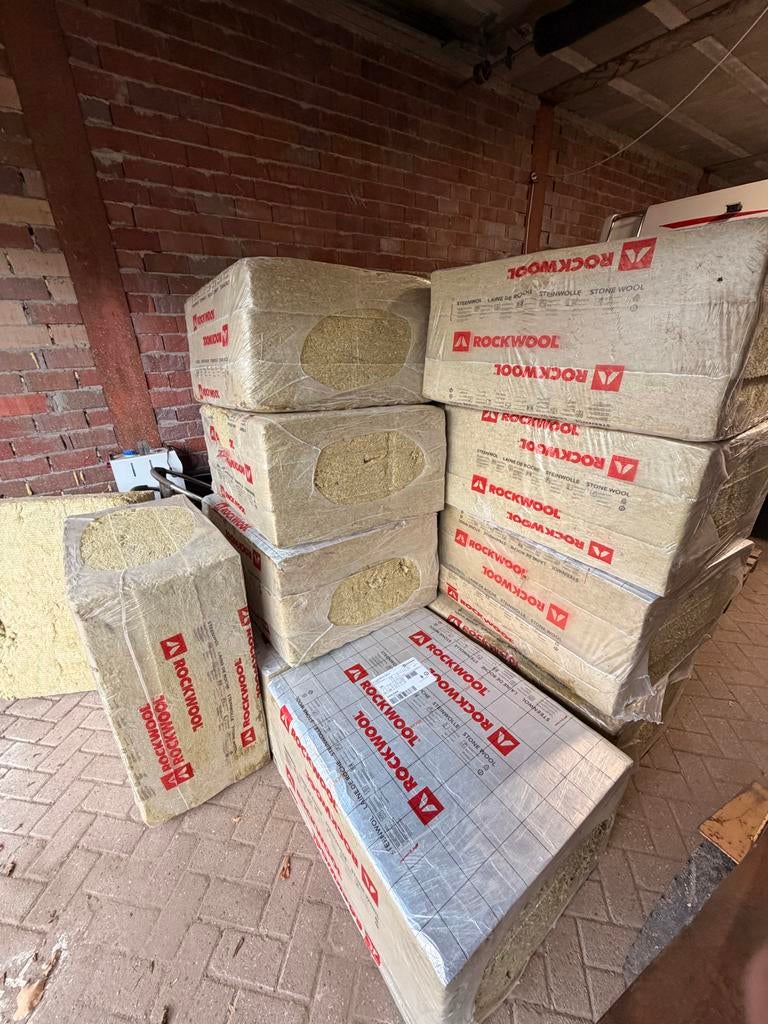 Rockwool Mono Silver 160mm isolatieplaten (ca. 57m2), Doe-het-zelf en Verbouw, Isolatie en Afdichting, Ophalen, 12 cm of meer