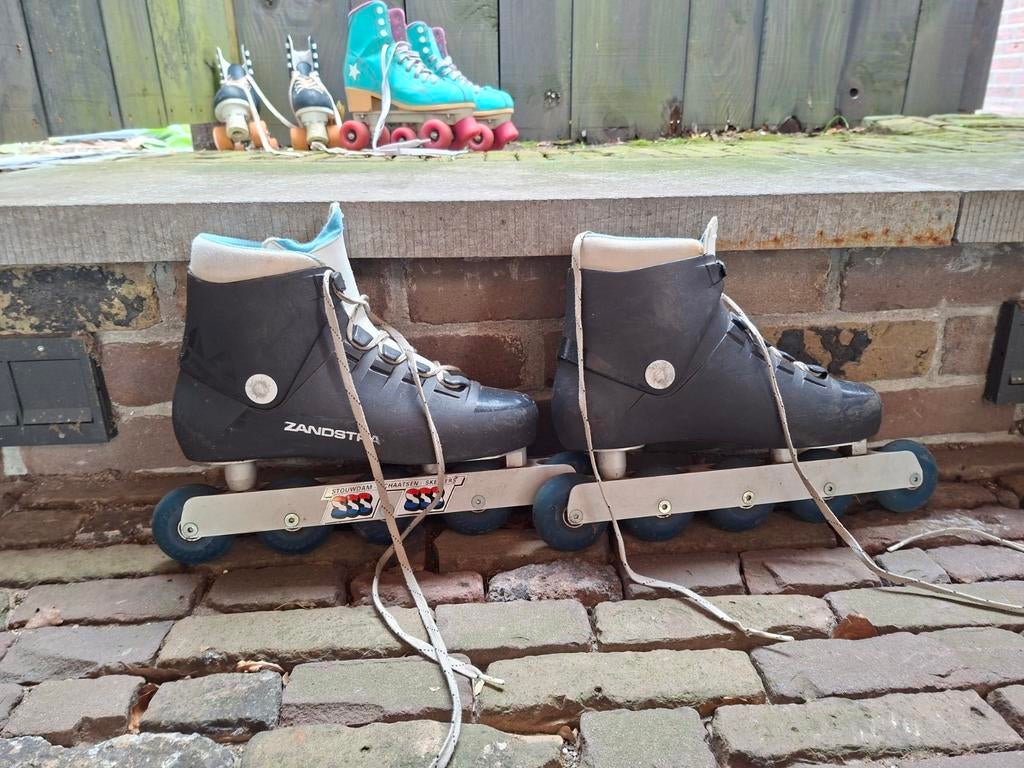 Zandstra skeelers, Sport en Fitness, Skeelers, Overige merken, Gebruikt, Inline skates 5 wielen, Heren