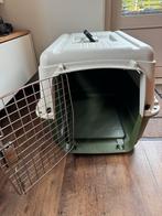 Reisbench voor een middelgrote hond: 68x53x48cm IATA proof, Ophalen, Gebruikt
