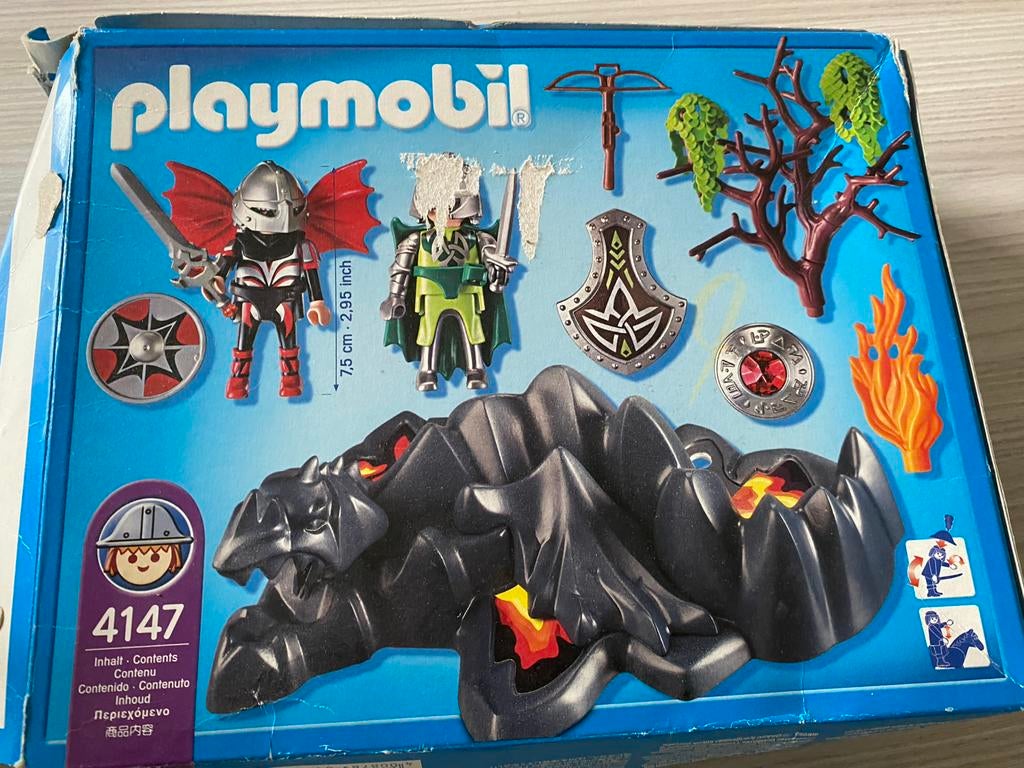 Playmobil ridders, Ophalen, Zo goed als nieuw