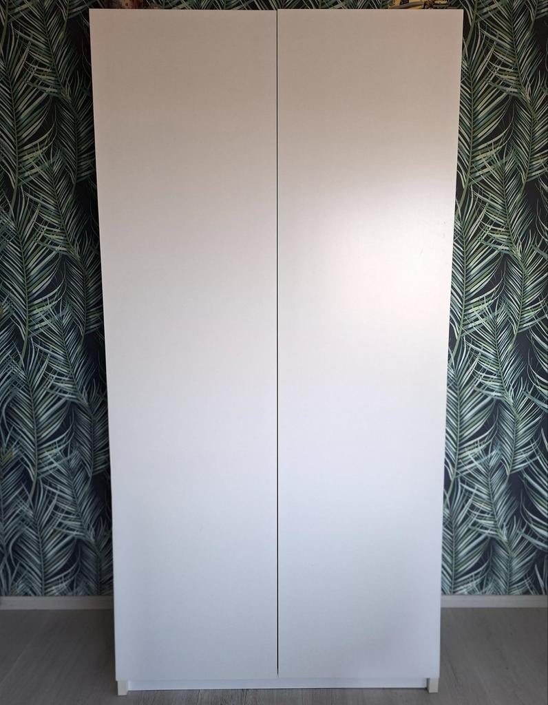 Ikea kast wit met 6 legplanken, Huis en Inrichting, Kasten | Overige, Ophalen, Gebruikt