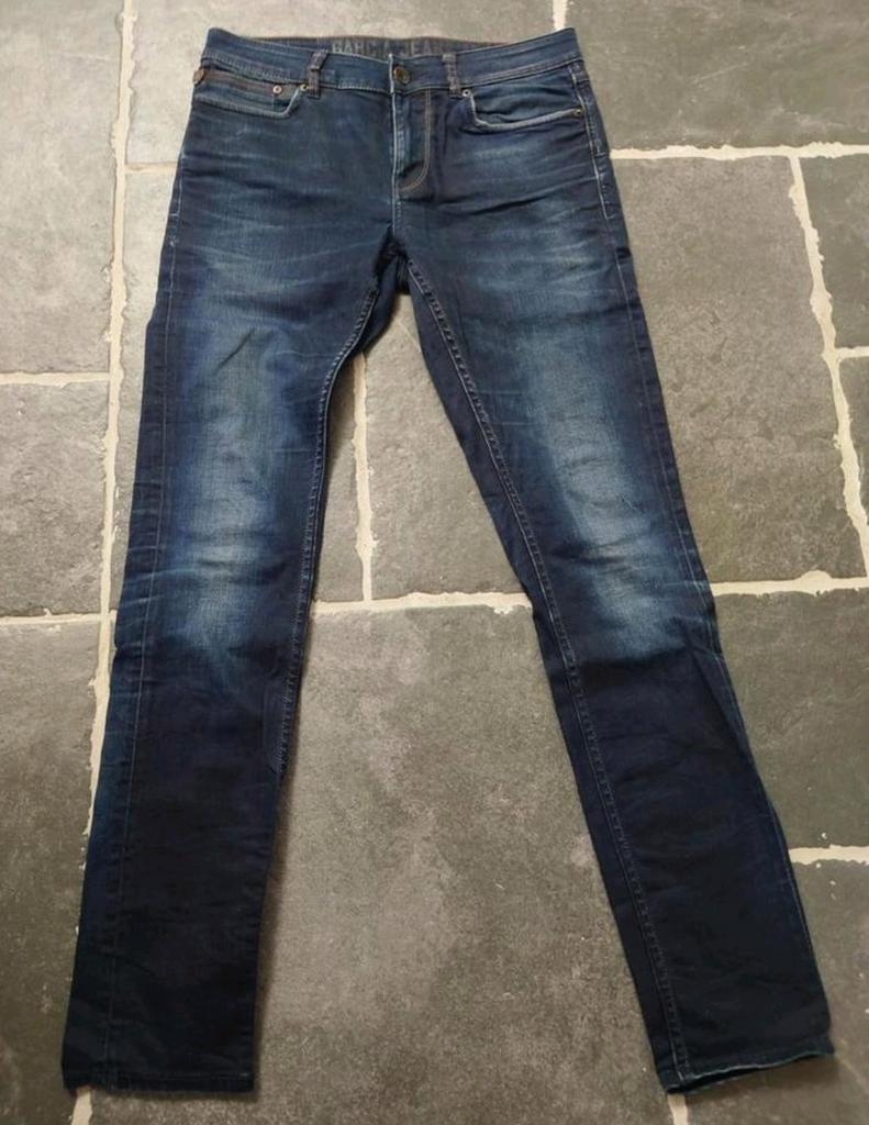 Garcia Jeans, FERMO, Super Slim Fit, blauw, W31 L34. Rob3134, Kleding | Heren, Spijkerbroeken en Jeans, Zo goed als nieuw, W32 (confectie 46) of kleiner