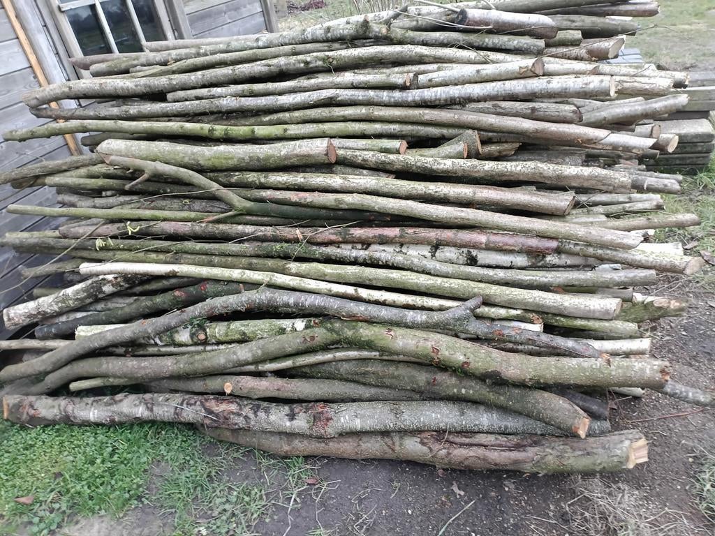 Haardhout gemixt, Tuin en Terras, Haardhout, Stammen, Overige houtsoorten, 3 tot 6 m³, Ophalen