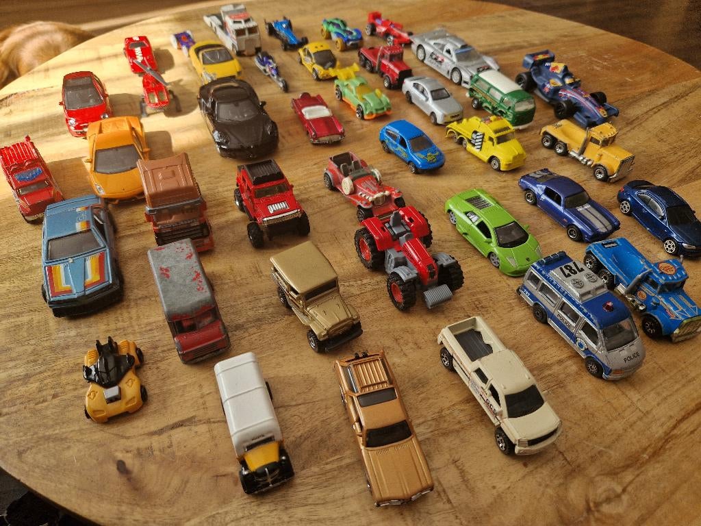 Heel veel speelgoed autootjes, Ophalen, Gebruikt