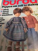 Zolderopruiming  burda poppen maken   ongebruikt, Ophalen of Verzenden, Nieuw, Poppen maken