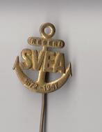 Scheepvaart Rederij SVEA Zweden speldje, Verzamelen, Speldjes, Pins en Buttons, Gebruikt, Niet vindbaar, Niet vindbaar, Speldje of Pin