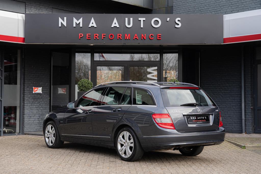 Mercedes-Benz C-klasse 180 CGI BlueE Avantg. PANO / NAVI / C, Auto's, Automaat, Euro 5, Achterwielaandrijving, Gebruikt