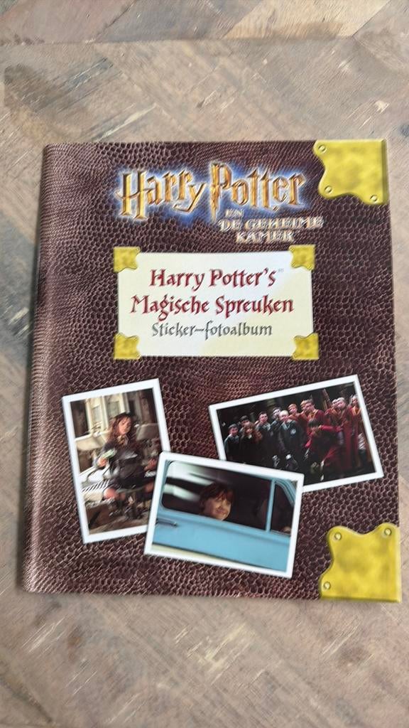 Panini Harry potter magische spreuken, Ophalen of Verzenden, Zo goed als nieuw, Plaatje