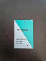Seizoenskaart 1979-80 Feyenoord., Verzenden, Zo goed als nieuw, Feyenoord