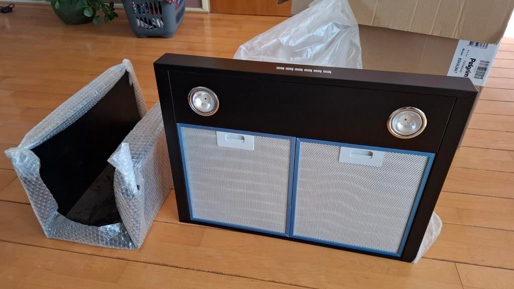 Pelgrim afzuigkap, Ophalen, Wandschouwkap, Nieuw, Vrijstaand