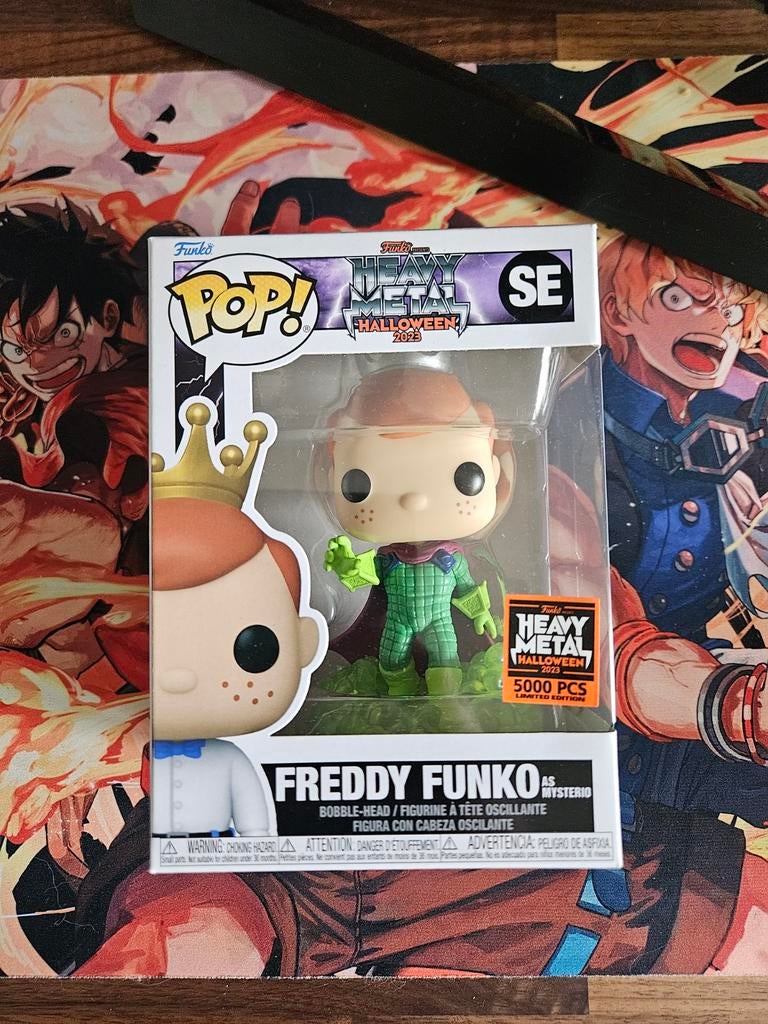 Freddy Funko as Mysterio Funko Pop! Heavy Metal Halloween, Verzamelen, Ophalen of Verzenden, Nieuw