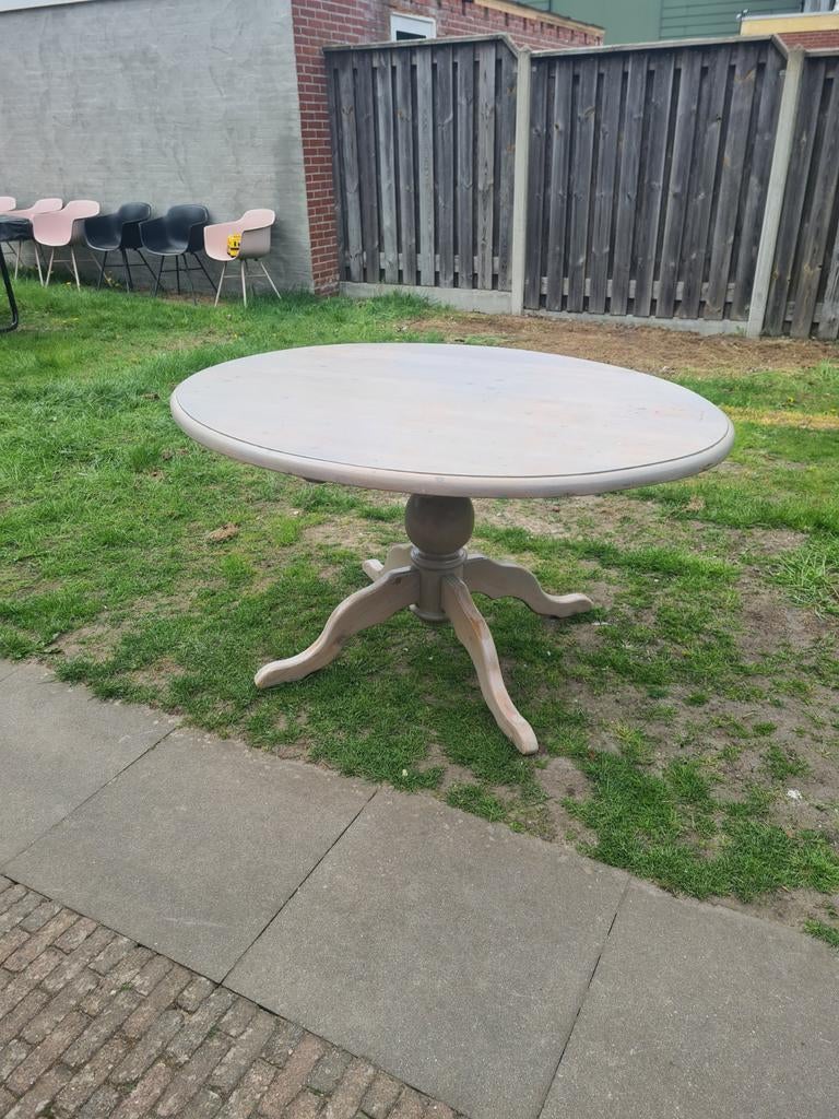 Tafel, Huis en Inrichting, Tafels | Eettafels, Gebruikt, 100 tot 150 cm, 200 cm of meer, Ophalen of Verzenden