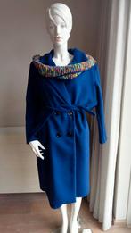 Kobaltblauw mantel / winterjas, Kleding | Dames, Jassen | Winter, Ophalen, Zo goed als nieuw, Blauw