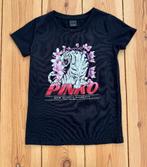 Shirt / Top Pinko - Zwart met print - Maat 36 / Small, Pinko, Zwart, Ophalen of Verzenden, Zo goed als nieuw