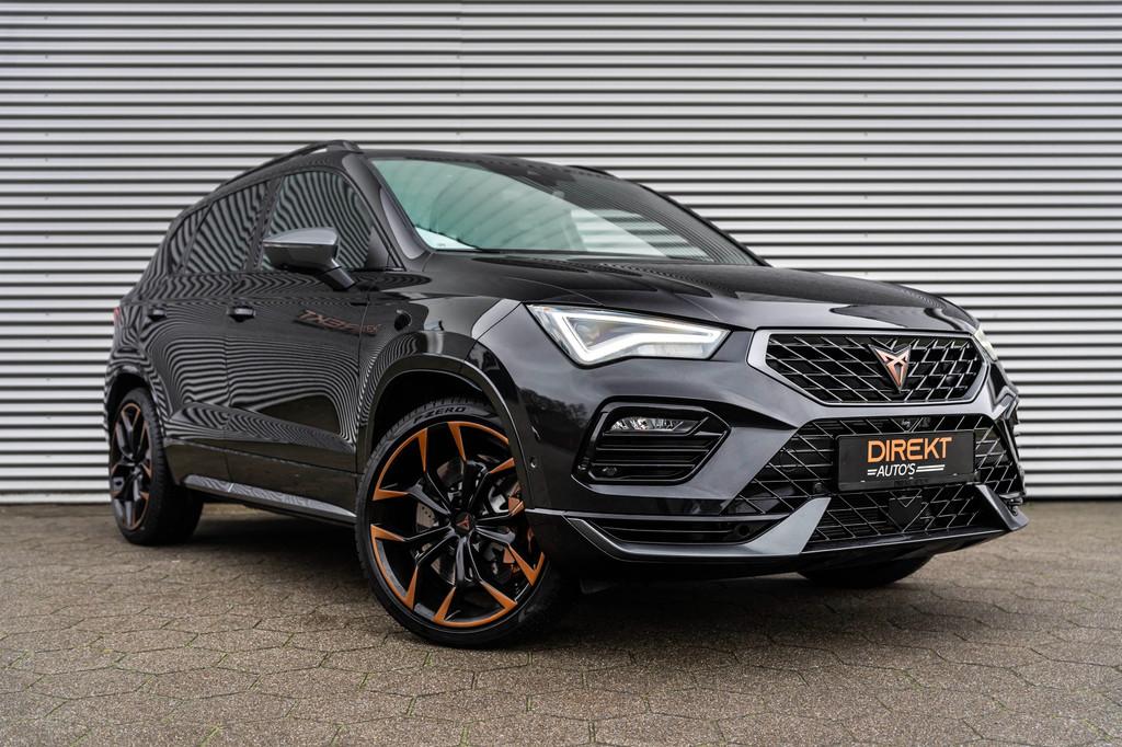 CUPRA Ateca 2.0 TSI 4DRIVE LIMITED PANO AKRA BREMBO BEATS, Automaat, Gebruikt, Zwart, 4 cilinders