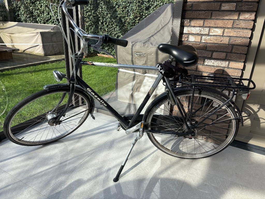 Gazelle Impala herenfiets 7 versnellingen – 61 cm – blauw, Fietsen en Brommers, Ophalen, Gebruikt, Versnellingen, 57 tot 61 cm