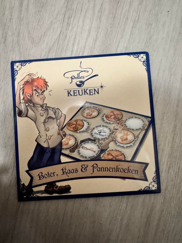 Efteling polles keuken boter kaas & pannenkoeken spel nieuw, Ophalen of Verzenden, Zo goed als nieuw, Overige typen