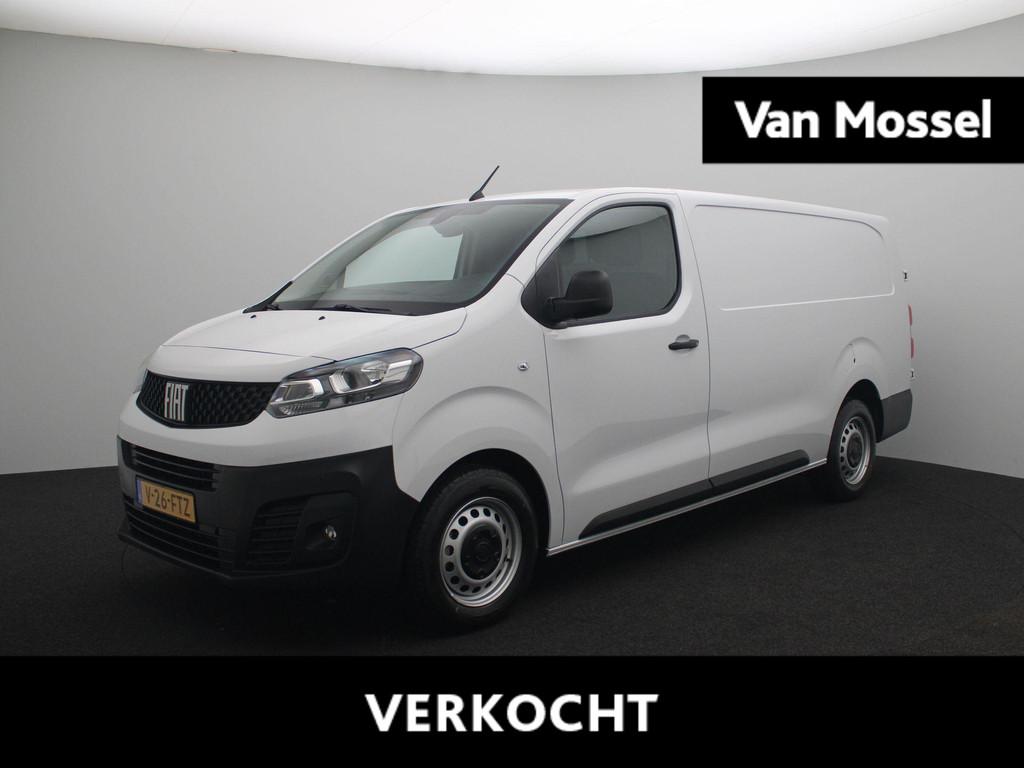 Fiat Scudo 1.5 MultiJet L3H1 | Reservewiel | Apple Carplay &, Voorwielaandrijving, Euro 6, 1645 kg, Wit