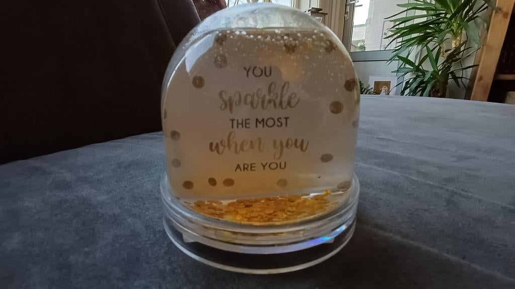 Kruidvat Foto Glitterbol - Personaliseerbaar Cadeau, Ophalen of Verzenden, Nieuw