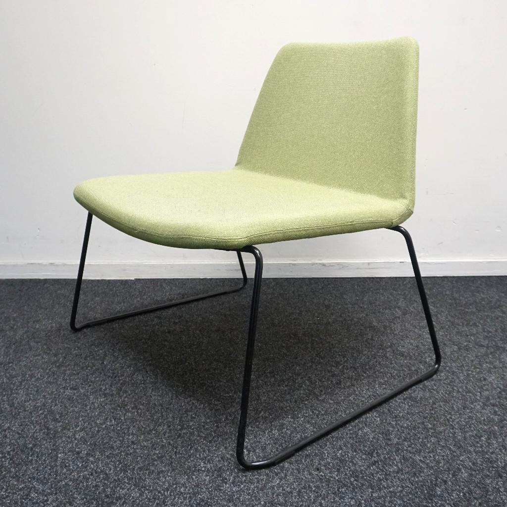 Johanson Mind EC Design Fauteuil | Groen Gemeleerd / Zwart