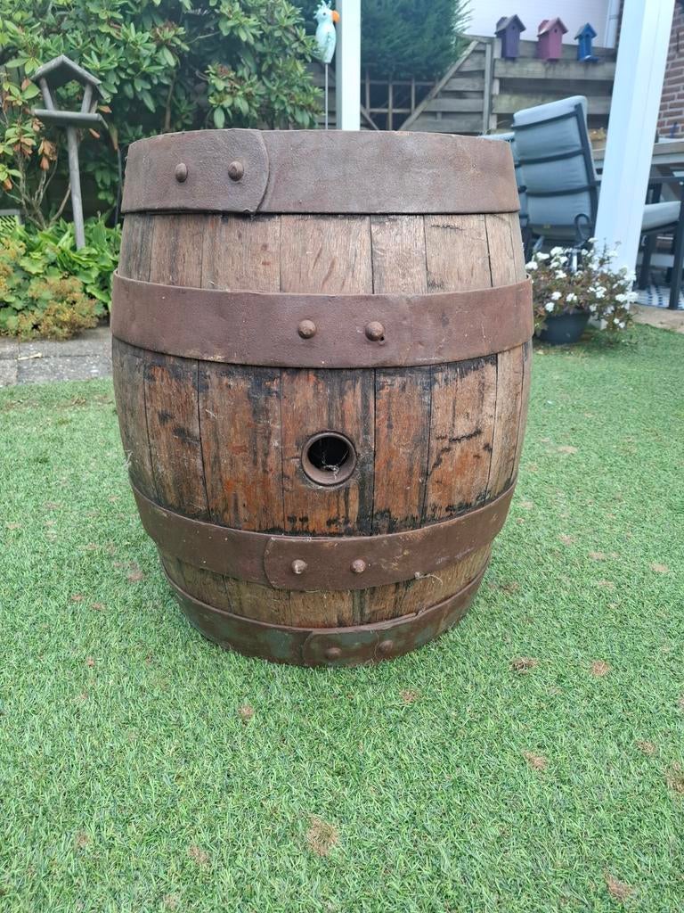 Originele houten bierton - Altijd binnen gestaan, Ophalen, Gebruikt, Overige typen, Overige merken