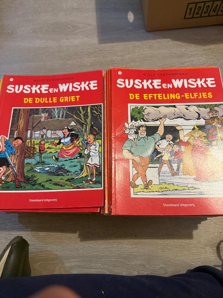 Suske en Wiske strips oude en nieuwere delen, Meerdere stripboeken, Ophalen, Gelezen, W. Vandersteen