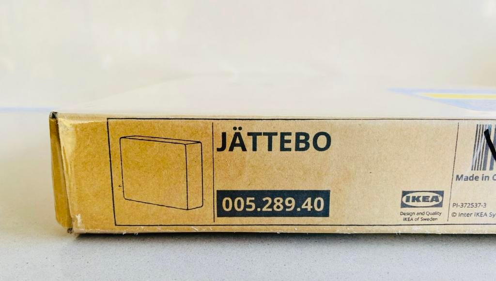 IKEA JATTEBO JÄTTEBO TONERUD grijs 005.289.40 hoes bank stoe, Ophalen of Verzenden, Nieuw, Wit, Eén