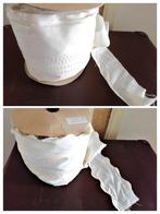 Grote rollen rol band creme fournituur, Ophalen of Verzenden, Nieuw, Lint, Band of Elastiek