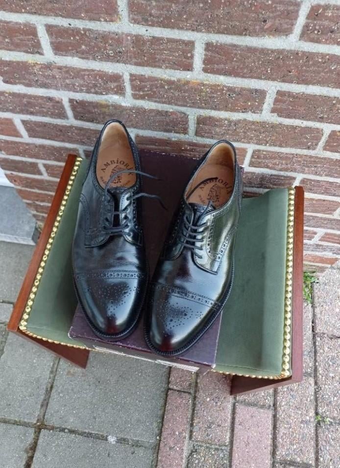 Heren schoenen Ambiorix Mt44.5, Kleding | Heren, Schoenen, Ambiorix, Zwart, Nieuw, Ophalen of Verzenden