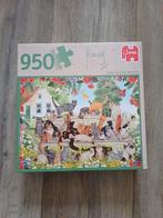 Jumbo Francien's Katten op de bank 950 stukjes puzzel, Ophalen of Verzenden, 500 t/m 1500 stukjes, Gebruikt, Legpuzzel