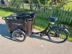 Nette Vogue E-bike bakfiets Superior 3 Deluxe - ZGAN, Fietsen en Brommers, Fietsen | Bakfietsen, 4 kinderen of meer, Huif, Zo goed als nieuw