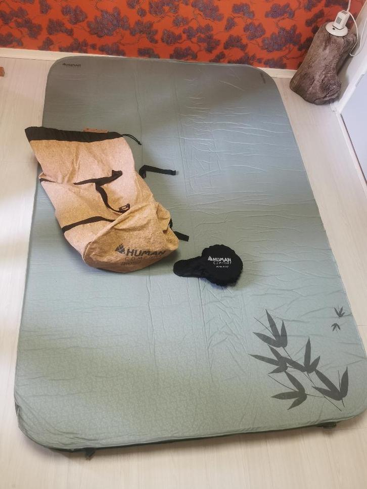 slaapmat luchtbed human comfort, Caravans en Kamperen, Luchtbedden, Zo goed als nieuw, 2-persoons, Ophalen