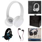 Koptelefoon + oordopjes + 2 headsets zie omschrijving nieuw, Overige merken, Nieuw, Draadloos, Op oor (supra aural)