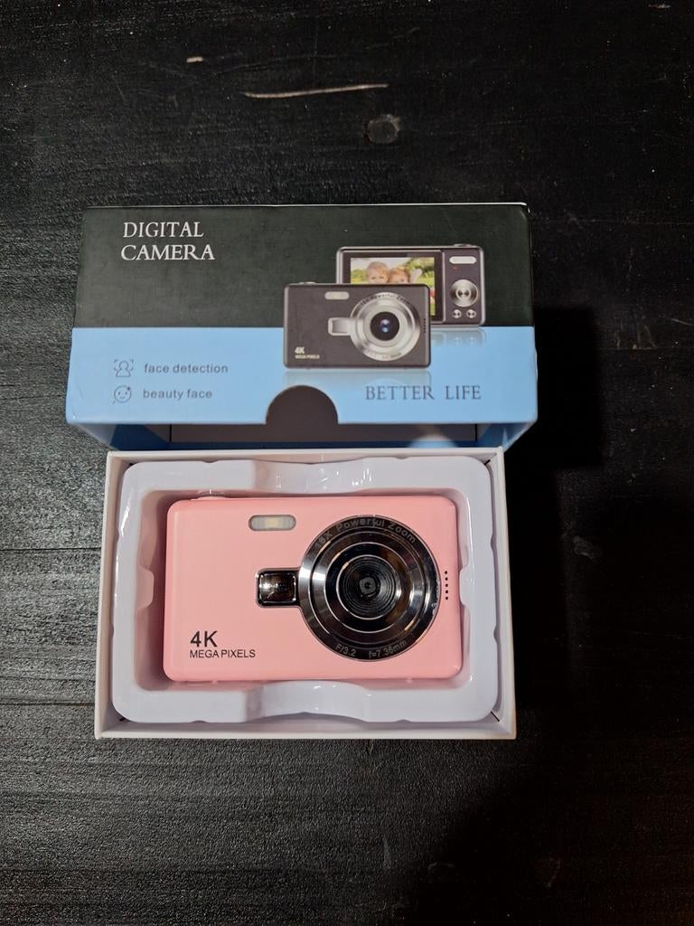 Nieuwe Roze Digitale Camera - Compact en Ongebruikt, Ophalen of Verzenden