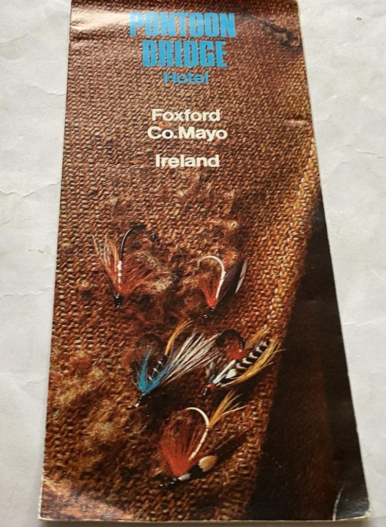 Oude folder voor vissers Ierland met 8 blz, Ophalen of Verzenden, Zo goed als nieuw