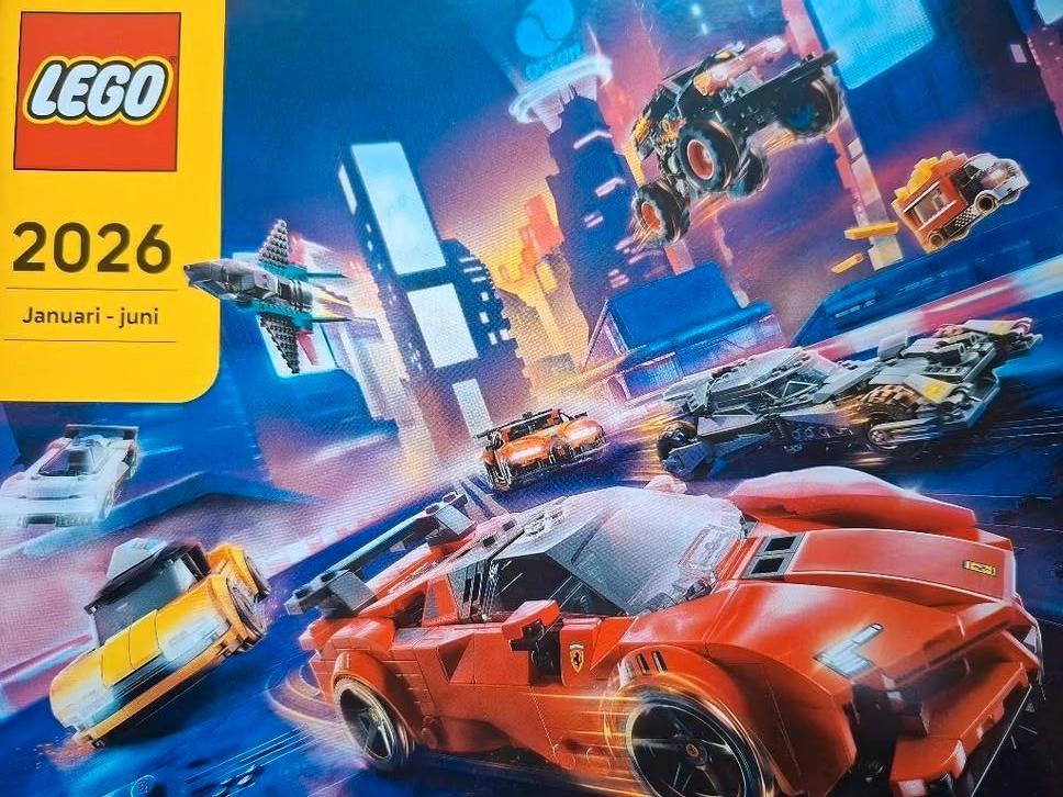 lego gratis 300 folders 1e helft 2026, Ophalen, Lego, Lego, Nieuw