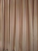 Gordijnen / overgordijnen, Ophalen, 200 cm of meer, Beige, Zo goed als nieuw