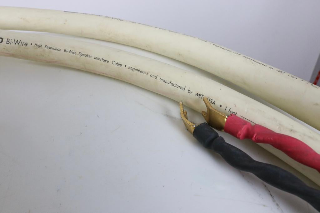 MIT MH-750 – High-end luidsprekerkabel (2 meter, spades), Ophalen of Verzenden, Minder dan 2 meter, N.v.t, N.v.t