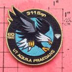 KLU LUCHTMACHT PATCH EMBLEEM 311 SQUADRON 60 JAAR, VOLKEL, Verzenden, Luchtmacht, Nederland, Embleem of Badge