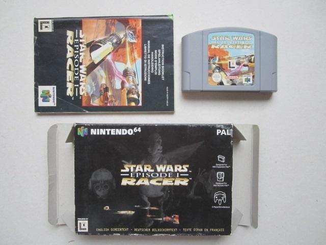 Star Wars Racer N64 Nintendo 64, Spelcomputers en Games, Games | Nintendo 64, Zo goed als nieuw, Racen en Vliegen, 1 speler, Vanaf 3 jaar