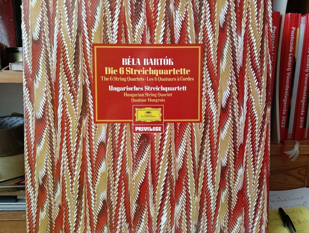 Bartok String Quartets Ungarisches Streichquartett, Kamermuziek, Modernisme tot heden, Ophalen of Verzenden, Zo goed als nieuw