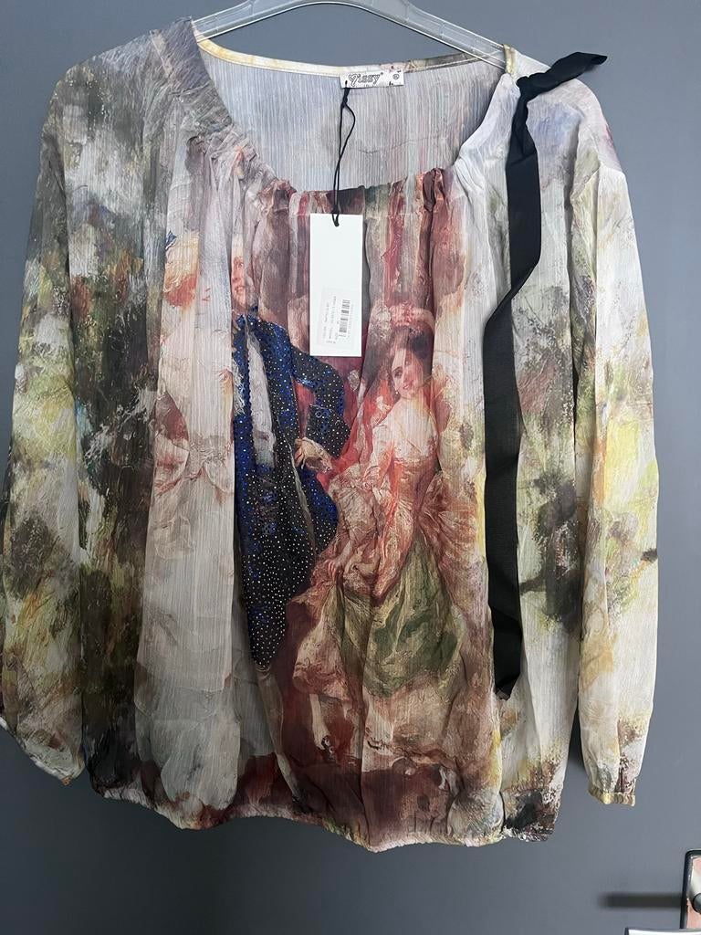 Missy tuniek met print, Verzenden, Nieuw, Maat 46/48 (XL) of groter, Overige kleuren