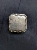 Zilveren pepermunt doosje, Ophalen of Verzenden