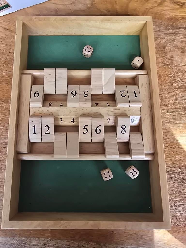 Shut the box, Ophalen