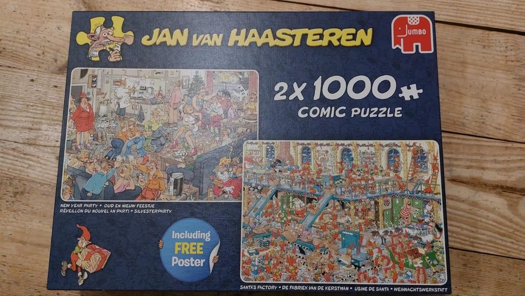 Jan van Haasteren puzzels, Ophalen of Verzenden, 500 t/m 1500 stukjes, Zo goed als nieuw