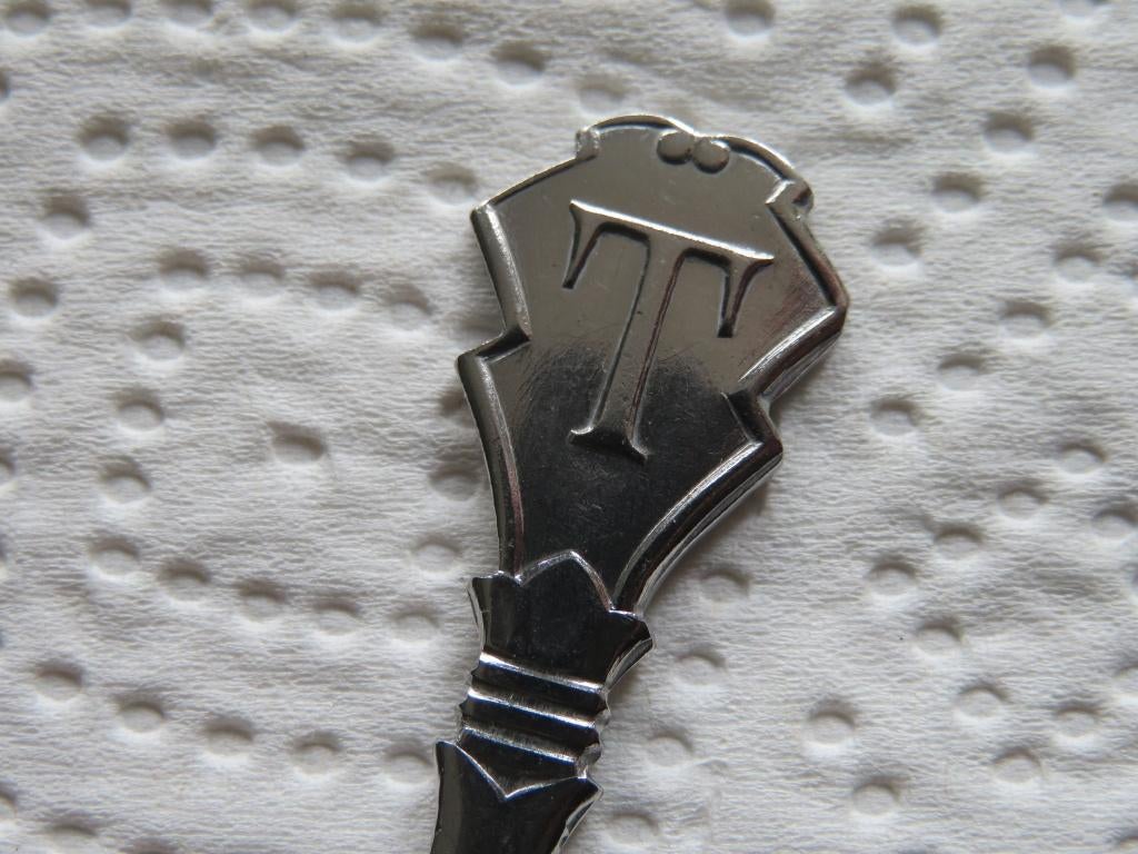 Gero Zilmeta Lepeltje Letter T, Verzenden, Zo goed als nieuw, Overige materialen, Bestek