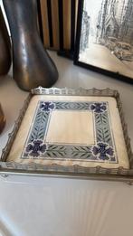 vintage brocante   onderzetter / 🌸🌸🌸🌸, Ophalen of Verzenden