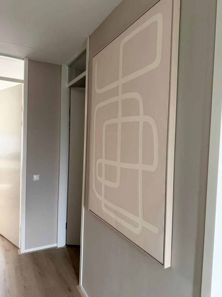 Wanddecoratie By-Boo Ono - Taupe, Ophalen, Gebruikt, Minder dan 200 cm