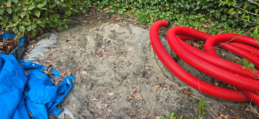 Gratis wit zand: klapzand & drainagezand, Tuin en Terras, Zand, Ophalen, Overige typen